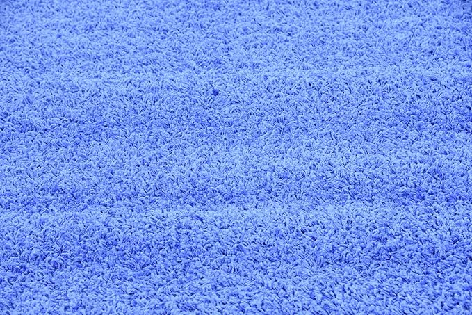 Unique Loom Solid Shag Collection Area Rug - Image 6