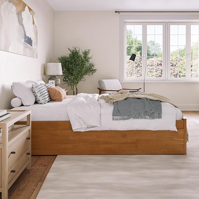 AFI Concord Queen Solid Wood Platform Bed - Image 4