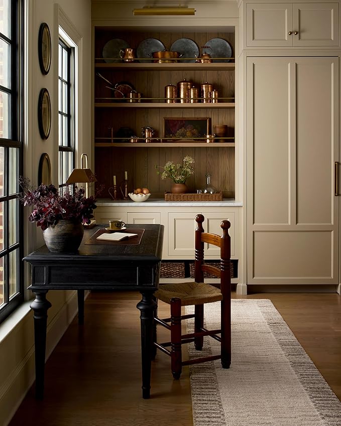Loloi Chris Loves Julia Calvin Collection CLV-04 Ivory/Pebble 3'-6" x 5'-6" - Image 2