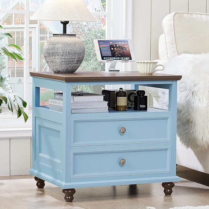 24" Wide Farmhouse Nightstand - Image 7