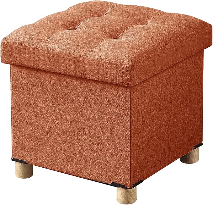 BRIAN & DANY Ottoman with Storage, Small Storage Ottoman by BRIANDANY