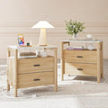 FavourLife Night Stand Set 2, Modern Nightstand by FavourLife