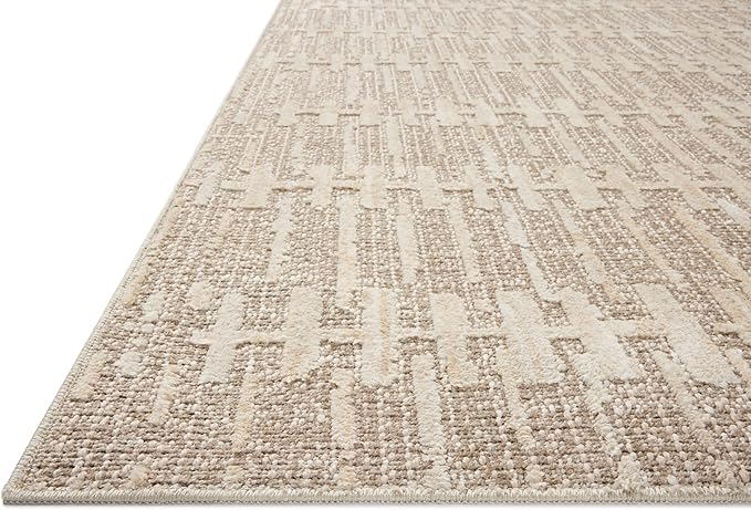 Loloi Amber Lewis Bexley Collection BEX-02 Taupe/Natural 7'-10" x 10' Area Rug - Image 4