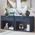 LEYAOYAO 31" Wide Fluted Nightstand Set of 2 by LEYAOYAO-Findtheshiningpointofyourideallife%EF%BC%81