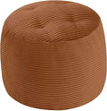 MeMoreCool Stuffed Round Pouf Ottoman Foot Rest, Floor Pouf Foot Stool by MeMoreCool