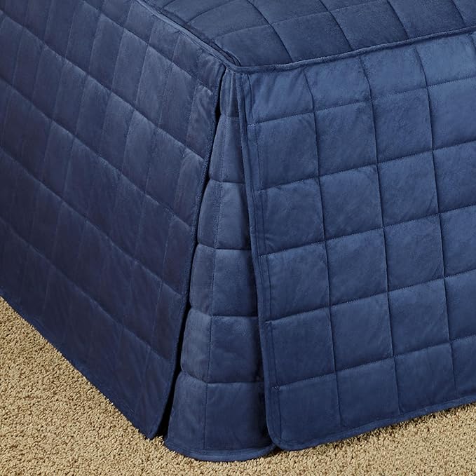 Camden Luxury Bedding | Warm Indigo Color | Fitted Hollywood Daybed Bedding | - Image 3