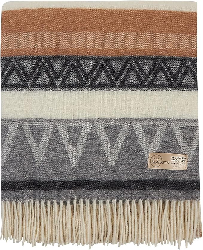 | Wool Blanket/Throw | 100% New Zealand Wool | Perfect by Cozy+Blankets