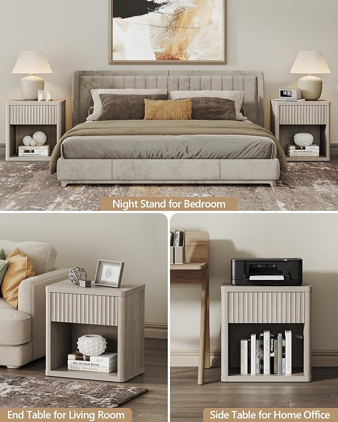 SICOTAS Night Stand Nightstand - Image 7