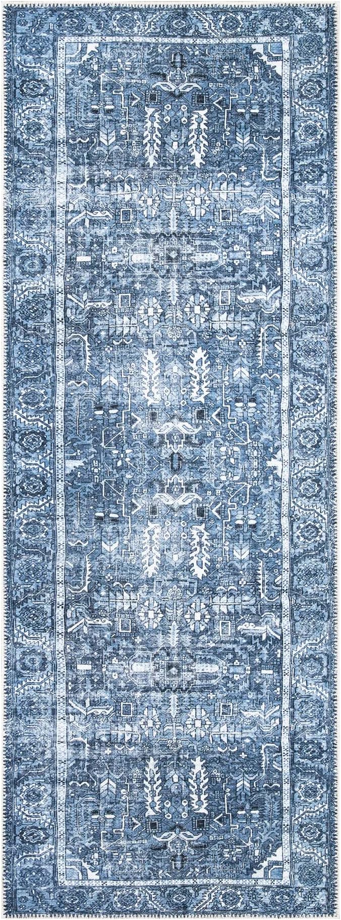 Bloom Rugs Washable Non-Slip 7 ft Runner - Image 3