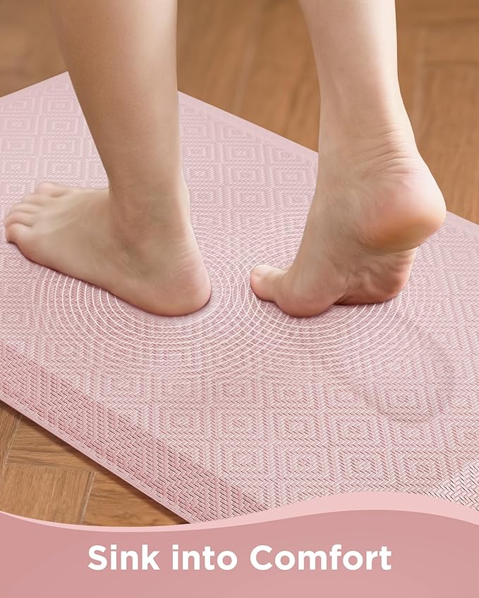 Ophanie Kitchen mats for Floor, 3/4 inch Thick, Kitchen Rugs, Waterproof - Image 2