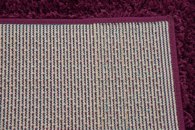 Unique Loom Solid Shag Collection Area Rug - Image 14