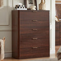 LEYAOYAO Fluted 5 Drawers Dresser by LEYAOYAO-Findtheshiningpointofyourideallife%EF%BC%81