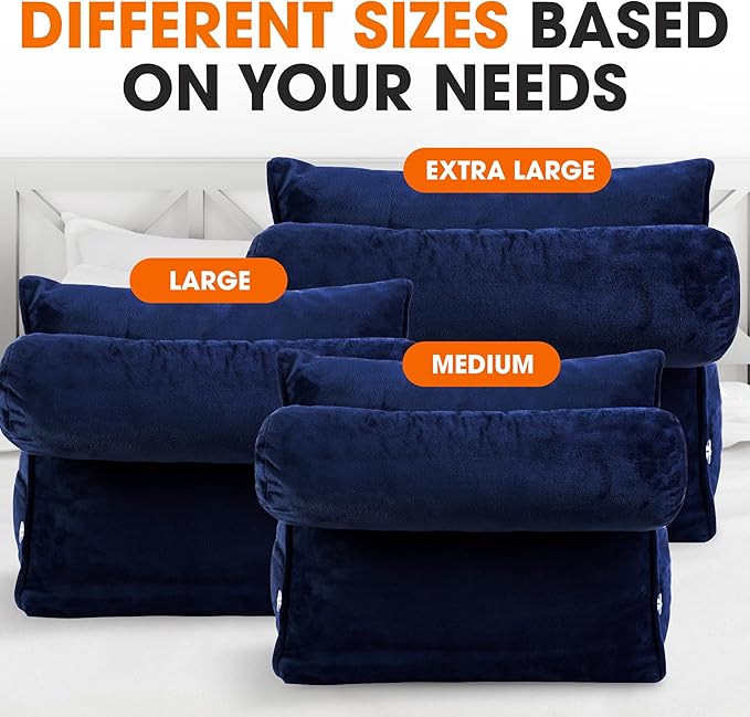 Cheer Collection Reading Wedge Pillow – TV Pillow - Image 7