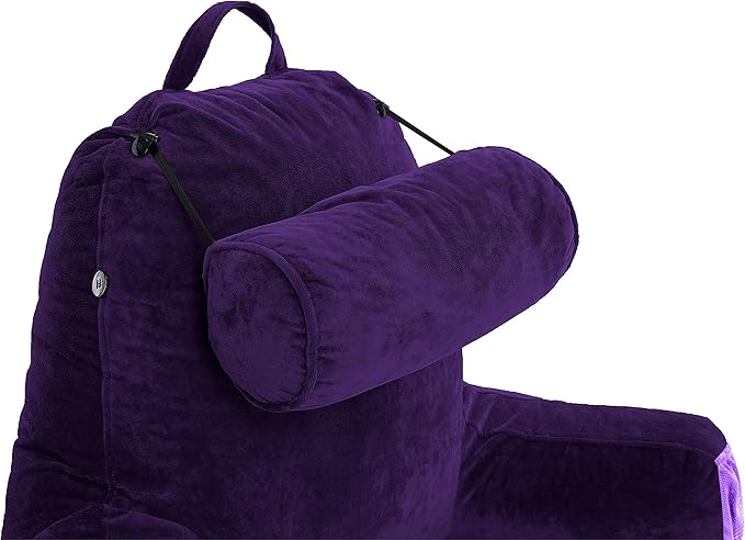 Husband Pillow Medium Purple, Backrest - Image 8