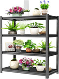 54'' Storage Shelves, Garage Metal Shelving Unit, Adjustable, Double-Layer by Beaunatixx