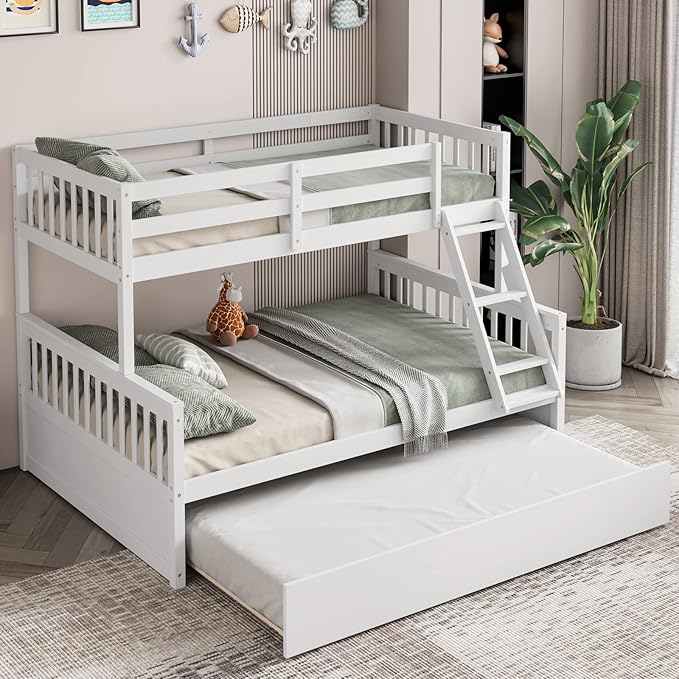 Giantex Twin Over Full Bunk Bed by Giantex