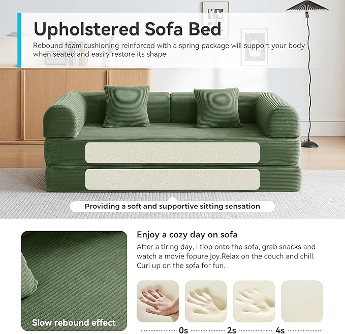 Convertible Floor Sofa Bed - Image 5