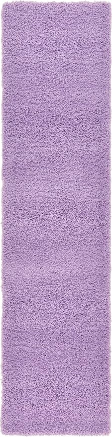 Unique Loom Solid Shag Collection Area Rug - Image 4