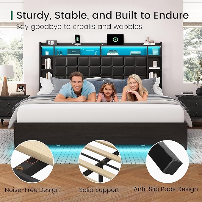 LARMACE King Size Bed Frame - Image 7