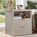 LEYAOYAO Fluted Nightstand by LEYAOYAO-Findtheshiningpointofyourideallife%EF%BC%81
