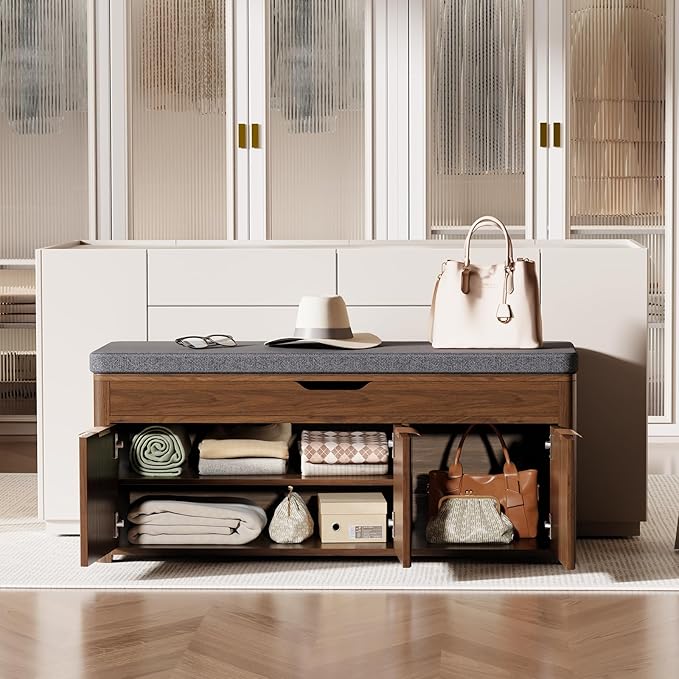 Shoe Bench with Storage - Image 9