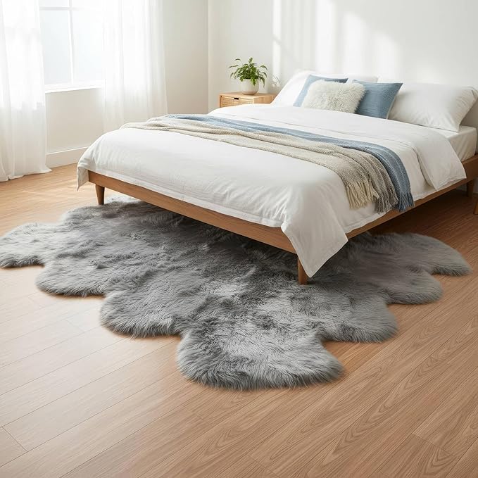 Premium Genuine Sheepskin Rugs for Living Room - Image 8