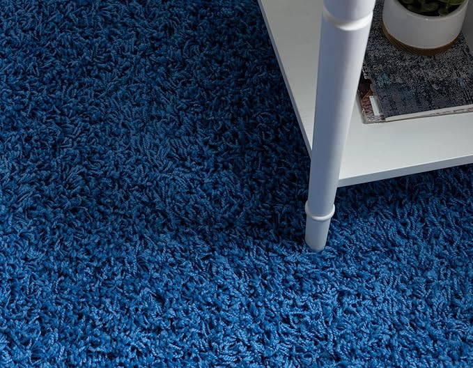 Unique Loom Solid Shag Collection Area Rug - Image 6