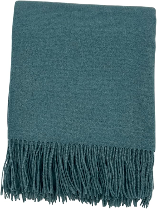 Alashan Cashmere Blend Ripple Finish Woven Throw - Image 2