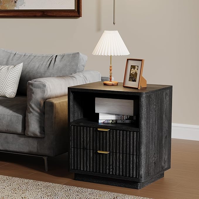 Fluted Nightstands Set of 2 - Image 8