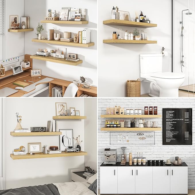 RICHFOCUS 40Inch Floating Shelves - Image 7