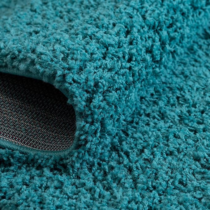 Unique Loom Solid Shag Collection Area Rug - Image 6