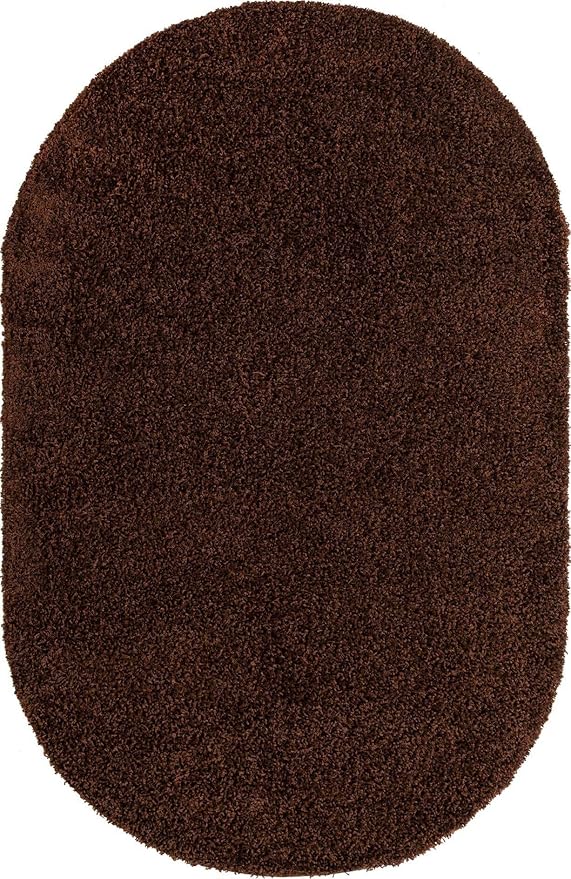 Unique Loom Solid Shag Collection Area Rug - Image 11