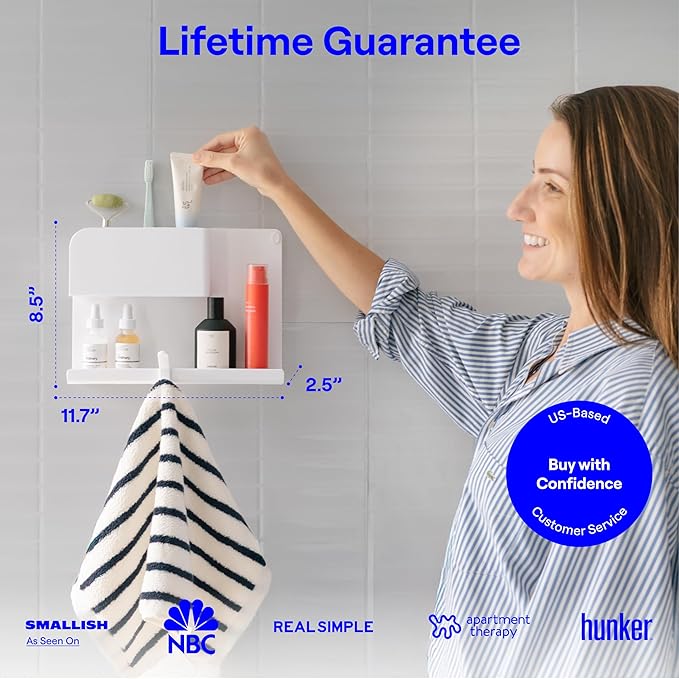 WallShelfie Bedside Wall Organizer & Dorm Decor - Image 2