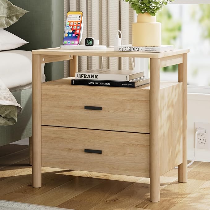 FavourLife Night Stand, Modern Large Nightstand by FavourLife