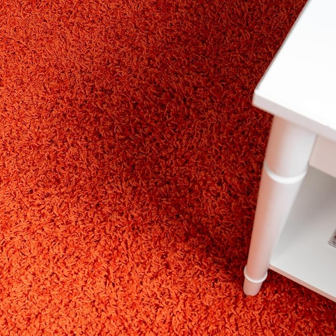 Unique Loom Solid Shag Collection Area Rug - Image 6