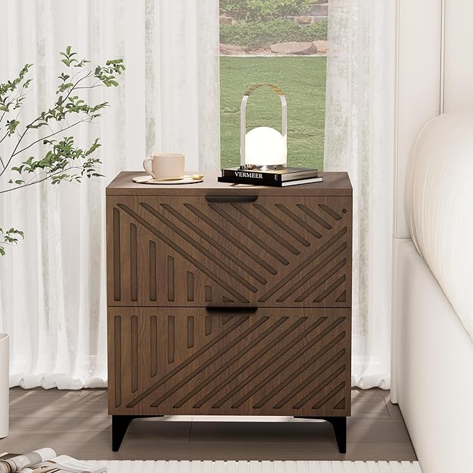 Royal Windsor Small Fluted Nightstand Set of 2 - Image 5
