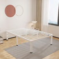 ROIL 18 Inch White Twin XL Bed Frame by ROIL