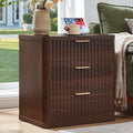 LEYAOYAO 23" Wide Fluted Night Stand by LEYAOYAO-Findtheshiningpointofyourideallife%EF%BC%81