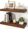 Floating Shelves for Wall, 9.3" Deep Wall Mounted Wood Shelves for Bathroom by Unknown