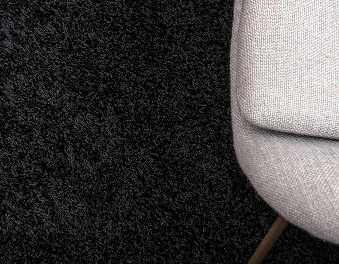 Unique Loom Solid Shag Collection Area Rug - Image 5