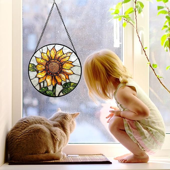 DASTOLL Stained Glass Window Hanging - Image 2