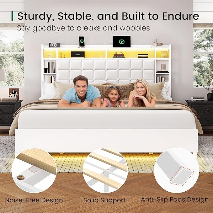 LARMACE King Size Bed Frame - Image 7