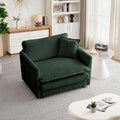 mikibama 41.4" W Single Seat Sofa, Chenille Comfy Deep Upholstered Couch by Mikibama