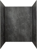Palisade 78in x 60in x 30in Waterproof Vinyl Shower Surround Kit by PalisadeWallTilesandPlanks