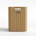 Ypati Rattan Trash Can with Lid, Wicker Bathroom Garbage Bin with Removeable by EUREKADESIGN