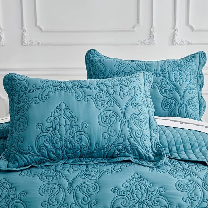 CHIXIN Microfiber Standard Pillow Shams Set of 2 - Image 2