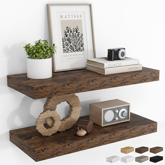RICHFOCUS 24Inch Floating Shelves by Unknown