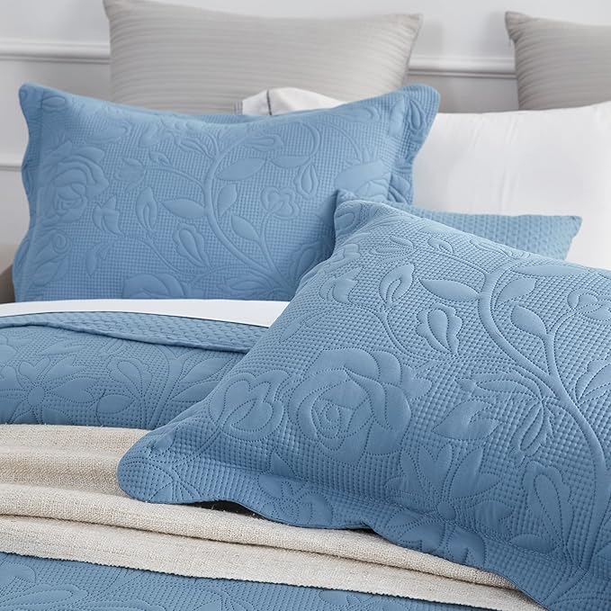 CHIXIN Oversized Bedspread Coverlet Set King Size - Image 9