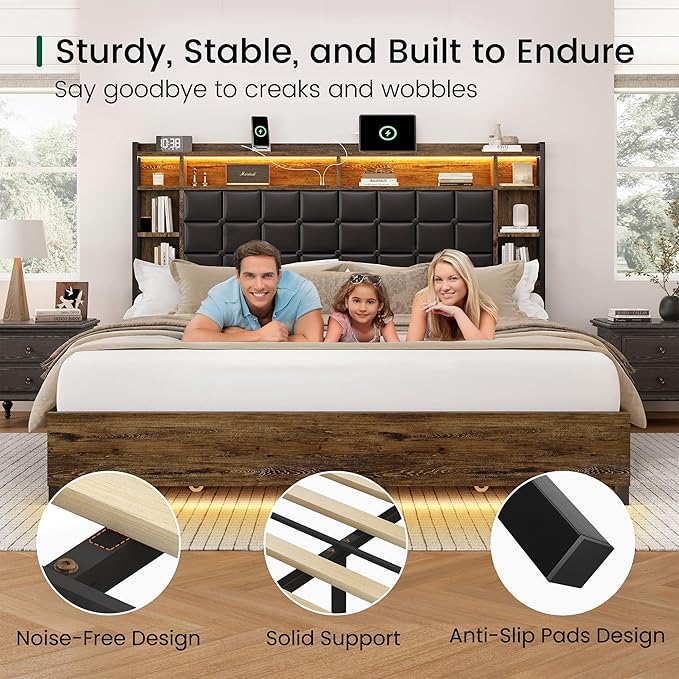 LARMACE King Size Bed Frame - Image 7