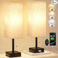 Fenmzee Bedside Lamps for Bedroom Set of 2 by Fenmzeelighting